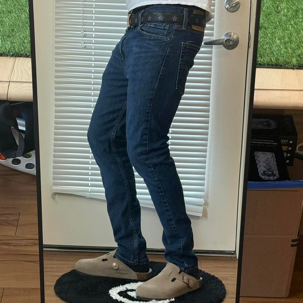 Y2K Levi's 510 skinny jeans blue 32x32